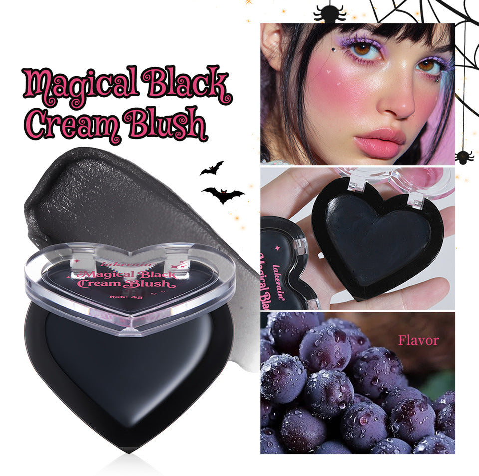 Black Warming Rouge Blusher - Universal Shade, 4g - Halloween Makeup