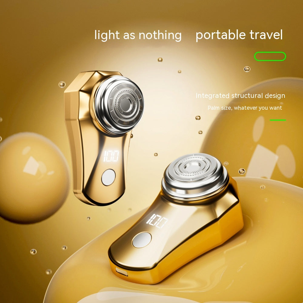 Rechargeable Electric Shaver with Floating Cutter Head