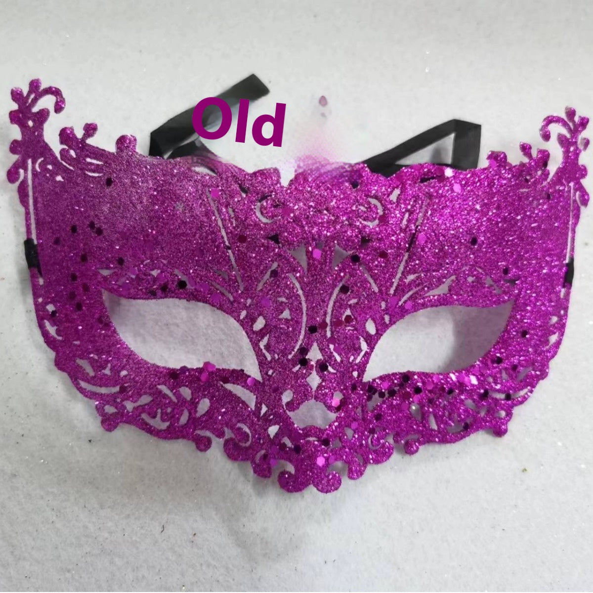 Gold Half Face Mask for Parties and Costumes - Bright Gold, Free Size