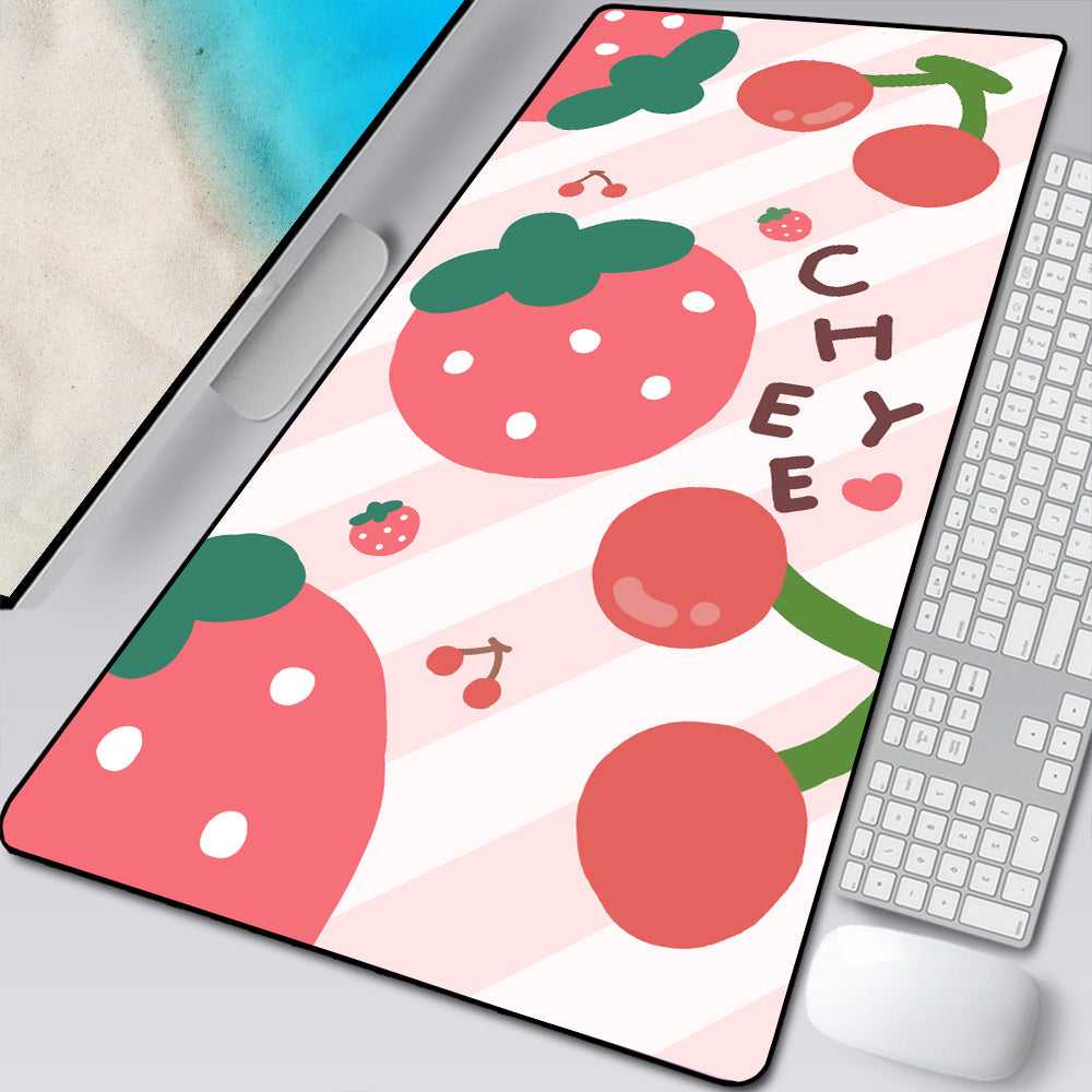 Large Gaming Mouse Pad - Extra Long Rubber Surface for Precise Control