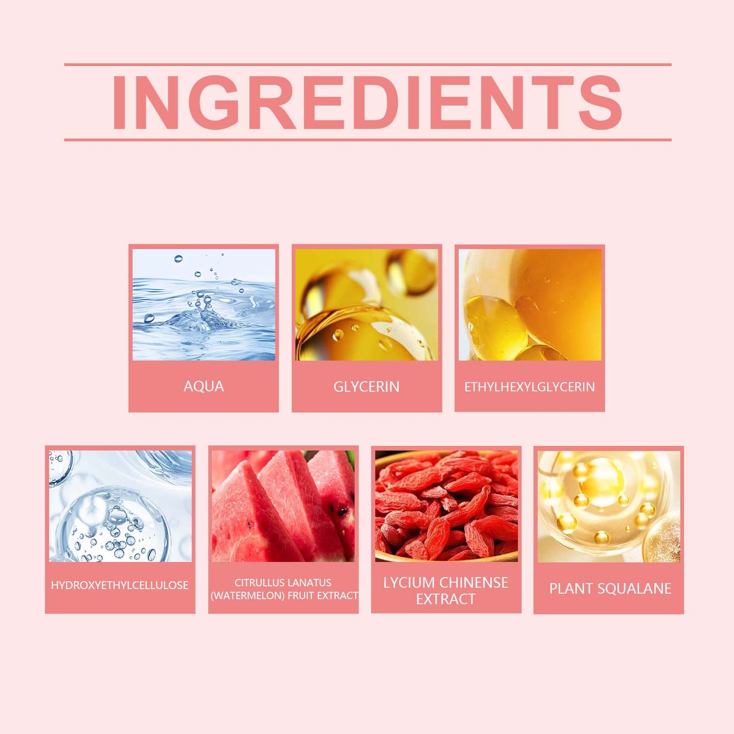 Anti-Wrinkle Eye Serum with Watermelon & Squalane - 30ml Firming Treatment