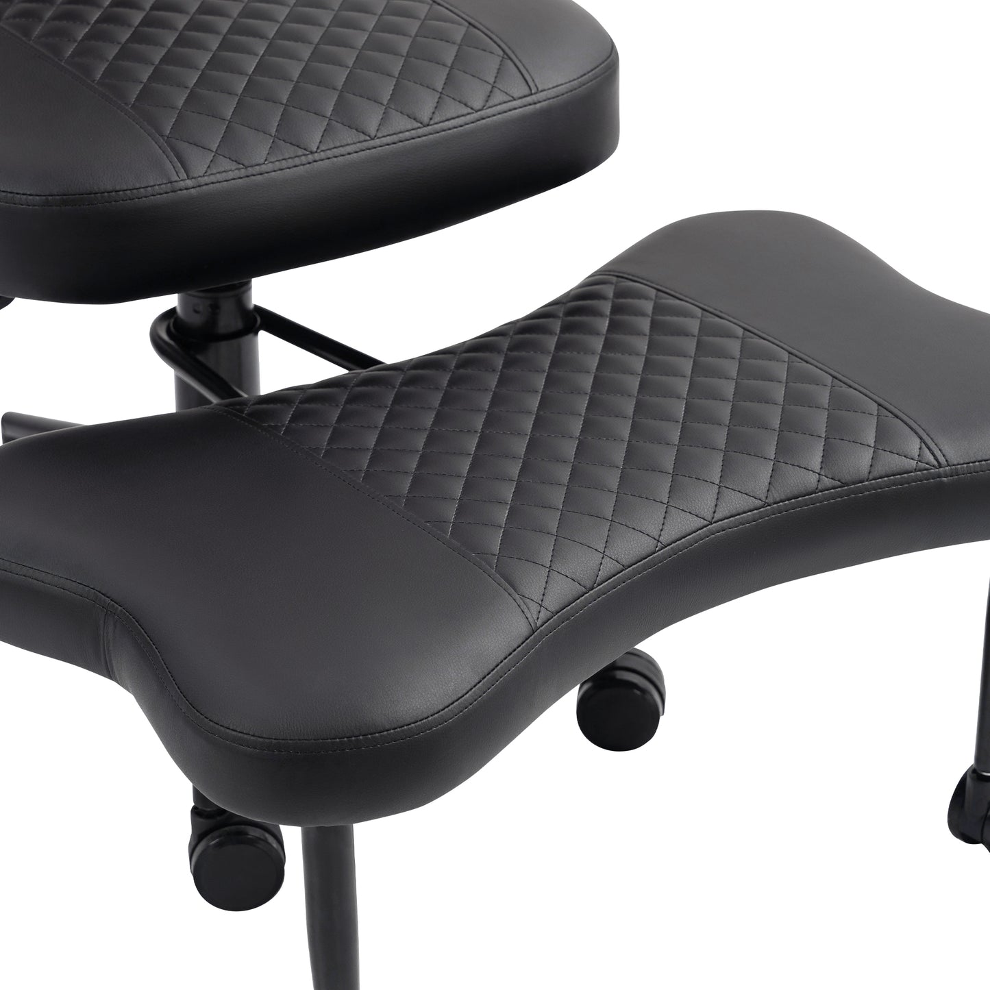Ergonomic Meditation Chair with Lumbar Support - Black