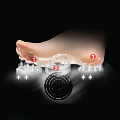 Foot Massager with Heat - Shiatsu Air Compression Therapy