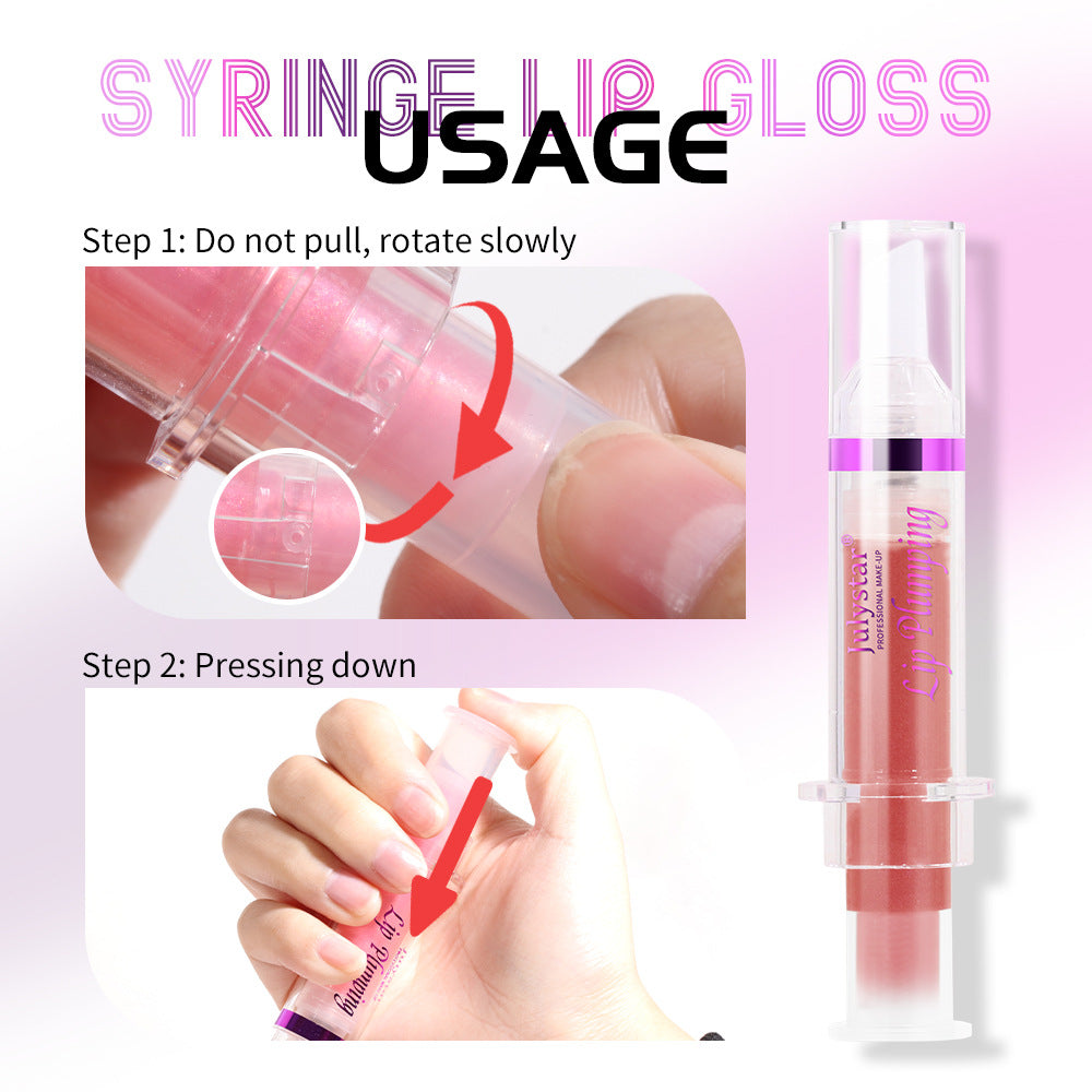 Ultra Hydrating Lip Plumping Oil - Natural Glossy Lip Booster