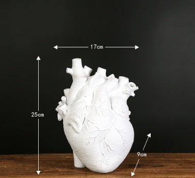 Nordic Style Flower Vase - Decorative Resin Plant Pot