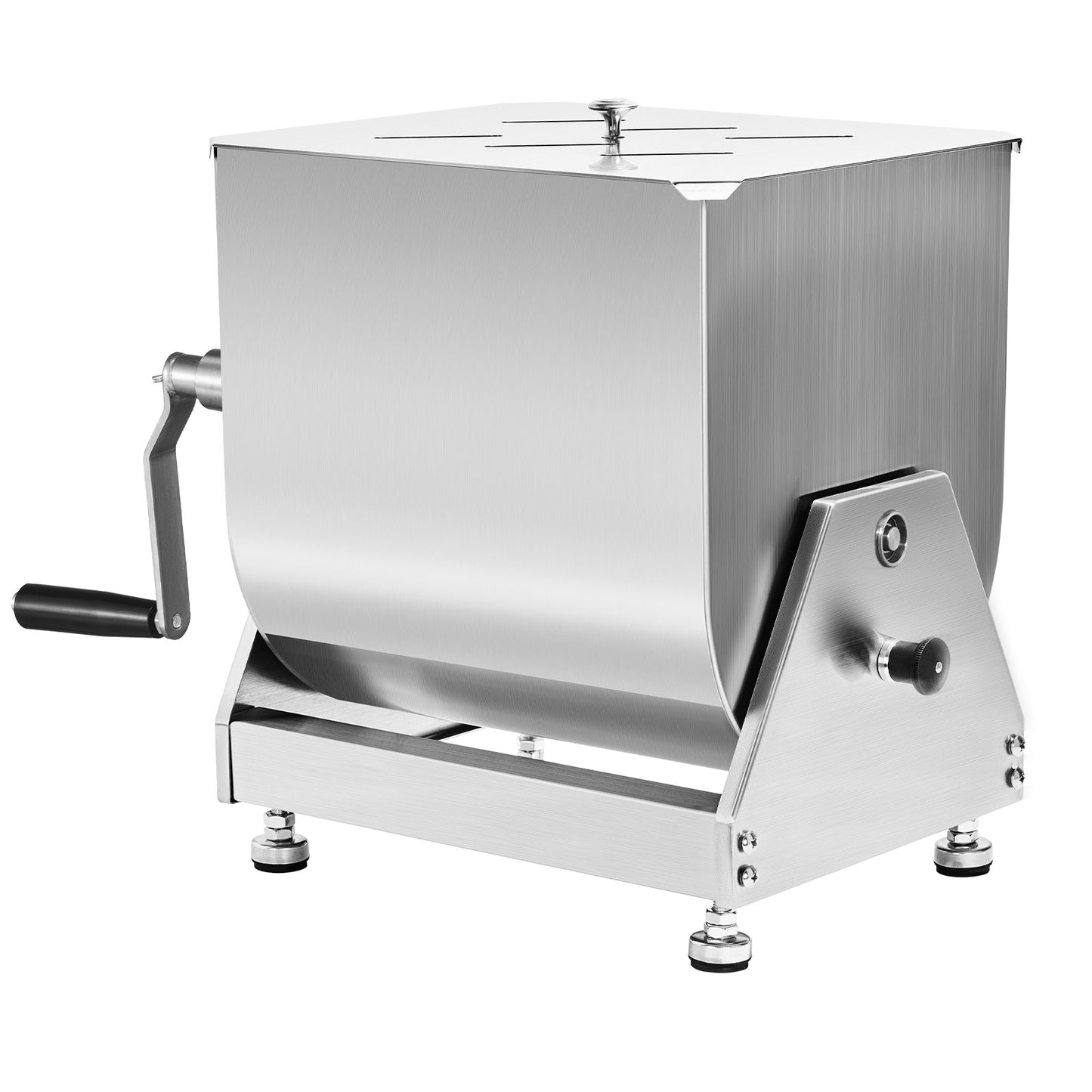 30L Manual Meat Mixer with Tilt Tank for Sausage Production