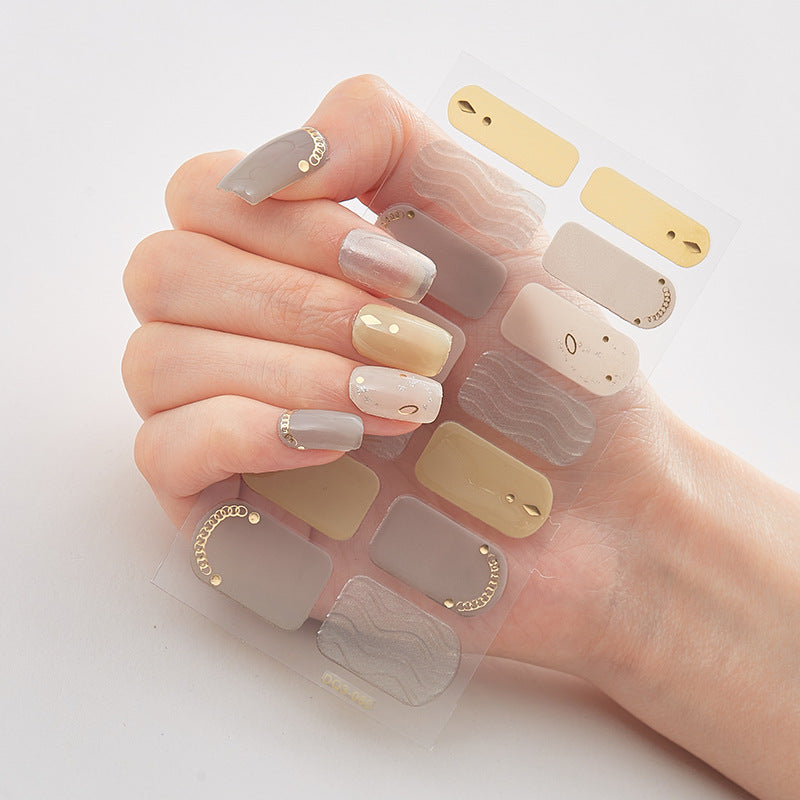 Laser Nail Polish Film Stickers Butterfly Pattern Nail Art Decals
