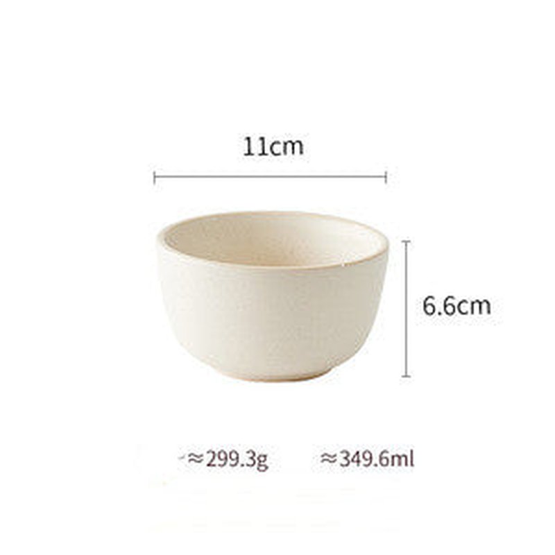 Ceramic Dinner Plate Set - Matte Finish, Microwave & Dishwasher Safe