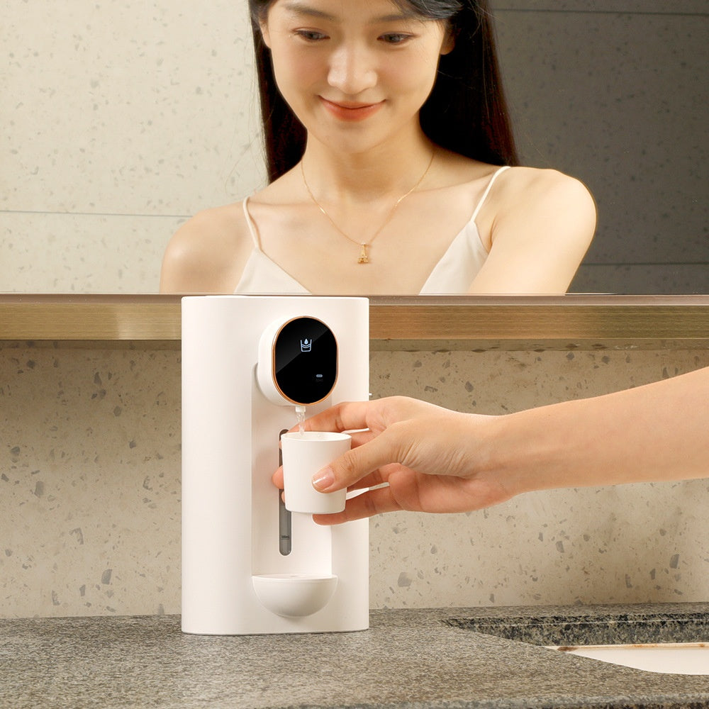 Automatic Touchless Mouthwash Dispenser Wall Mount, Adjustable & Punch-Free