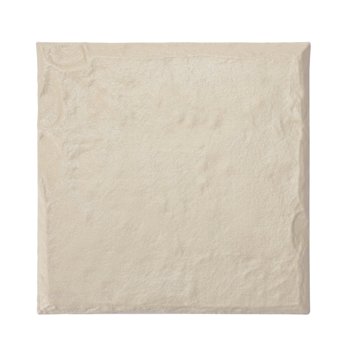 Weather-Resistant Garden Stepping Stones with Stakes - 8 Pack 15.5x15.5 Inches Beige