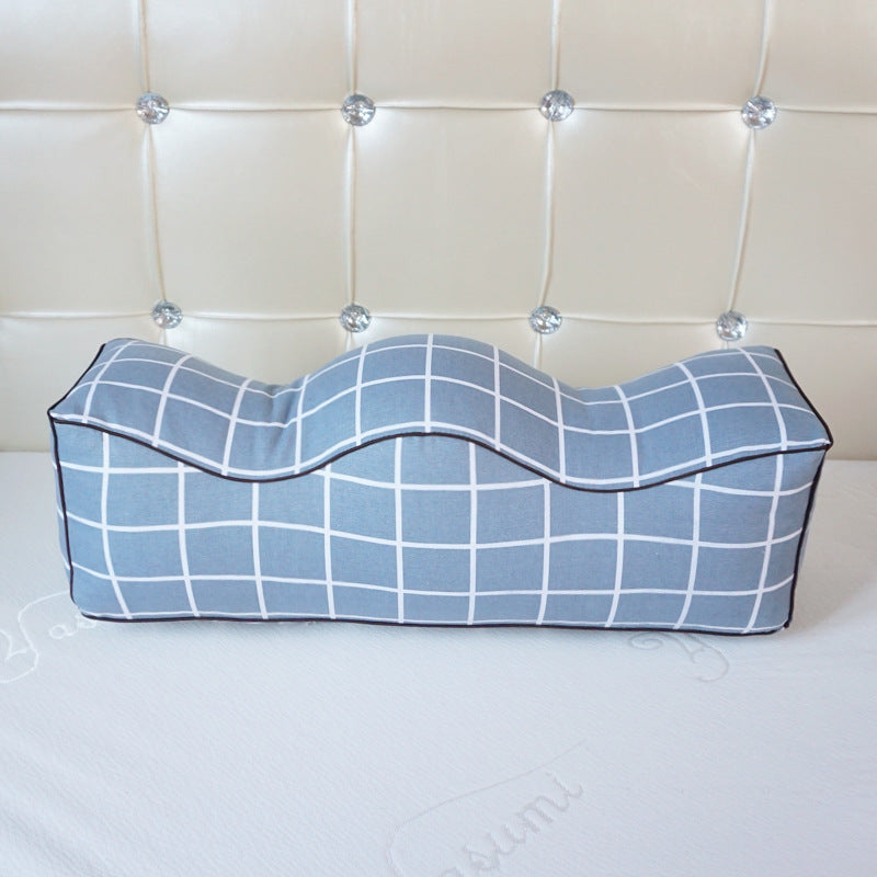 Leg Rest Pillow with Botanical Pattern - Home & Garden Cushion