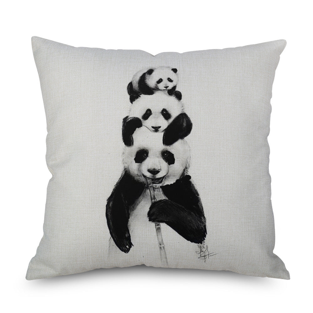Corporate Linen Pillowcase 45cm Modern Home Cushion Cover