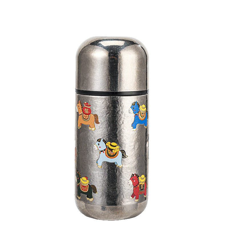 Mini Titanium Insulated Cup for Women 150mL - Vacuum Heat Retention Gift Set