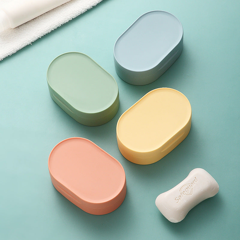 Portable Travel Soap Box - Creative Plastic Storage Container