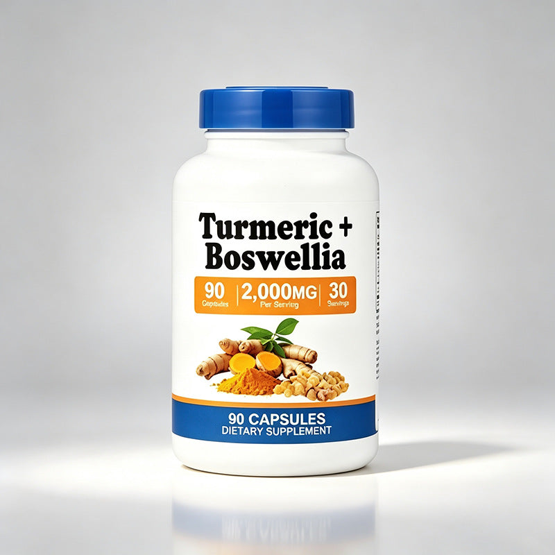 Turmeric & Frankincense Capsules for Adults