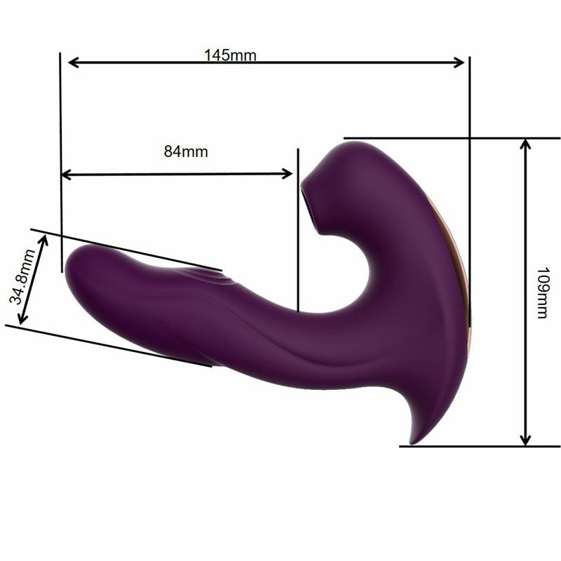 Women’s Multi-Function Wearable Vibrator with 5 Frequencies - Waterproof USB Rechargeable