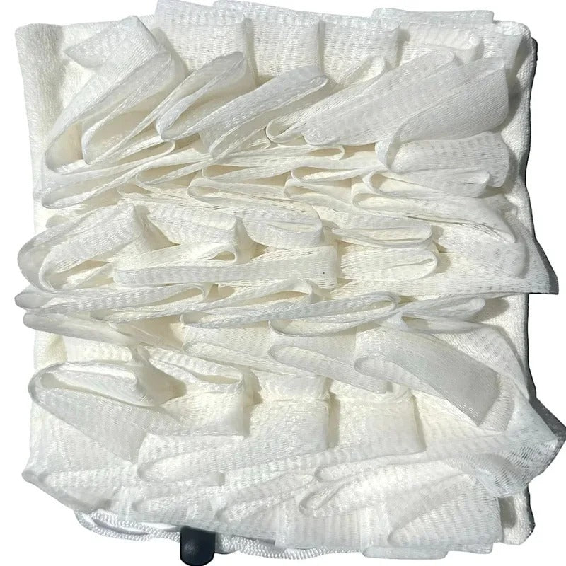 Travel Two-in-One Face Wash and Bath Loofah Towel - Multi-Color