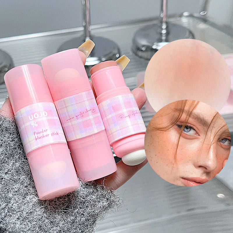 Waterproof Sweatproof Blush Stick - Low Saturation Makeup for Ladies