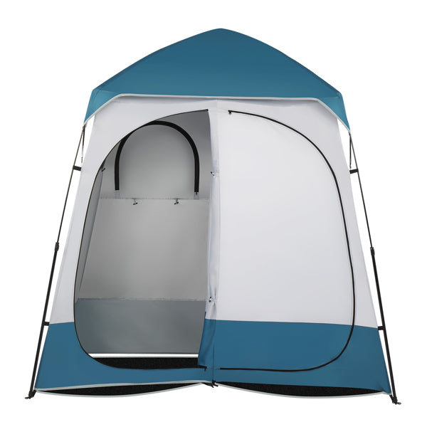 Portable Privacy Changing Tent - Blue & White