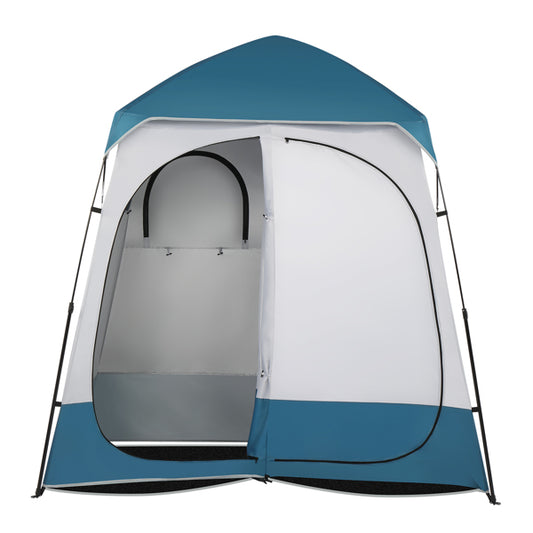 Portable Privacy Changing Tent - Blue & White