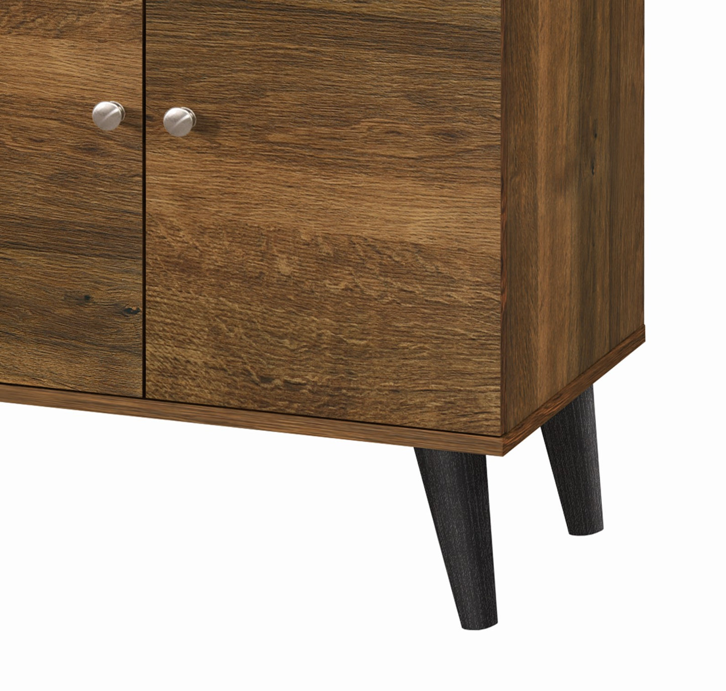 Amidon TV Stand For TVs Up To 47.3 , With 2 Storage Shelves& 1