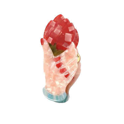Decorative Floral Hairpin - Acetate Design
