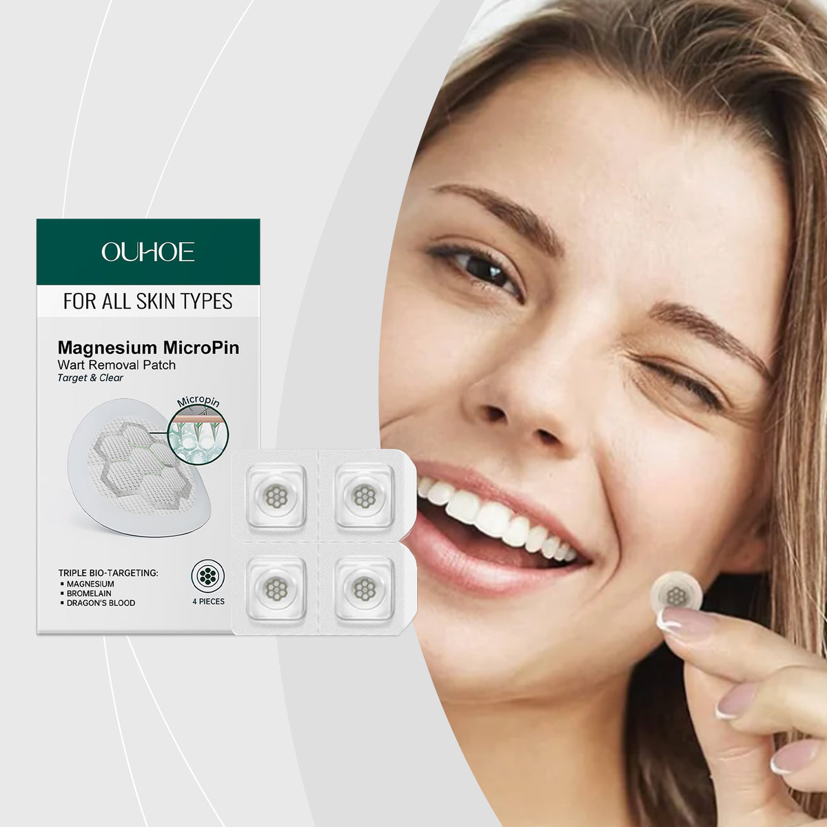 Skin Cleansing & Beauty Patches - 4pcs