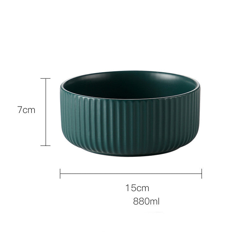 Ceramic Oven Baking Bowl Set - Food Safe, Multi-Size & Color Options