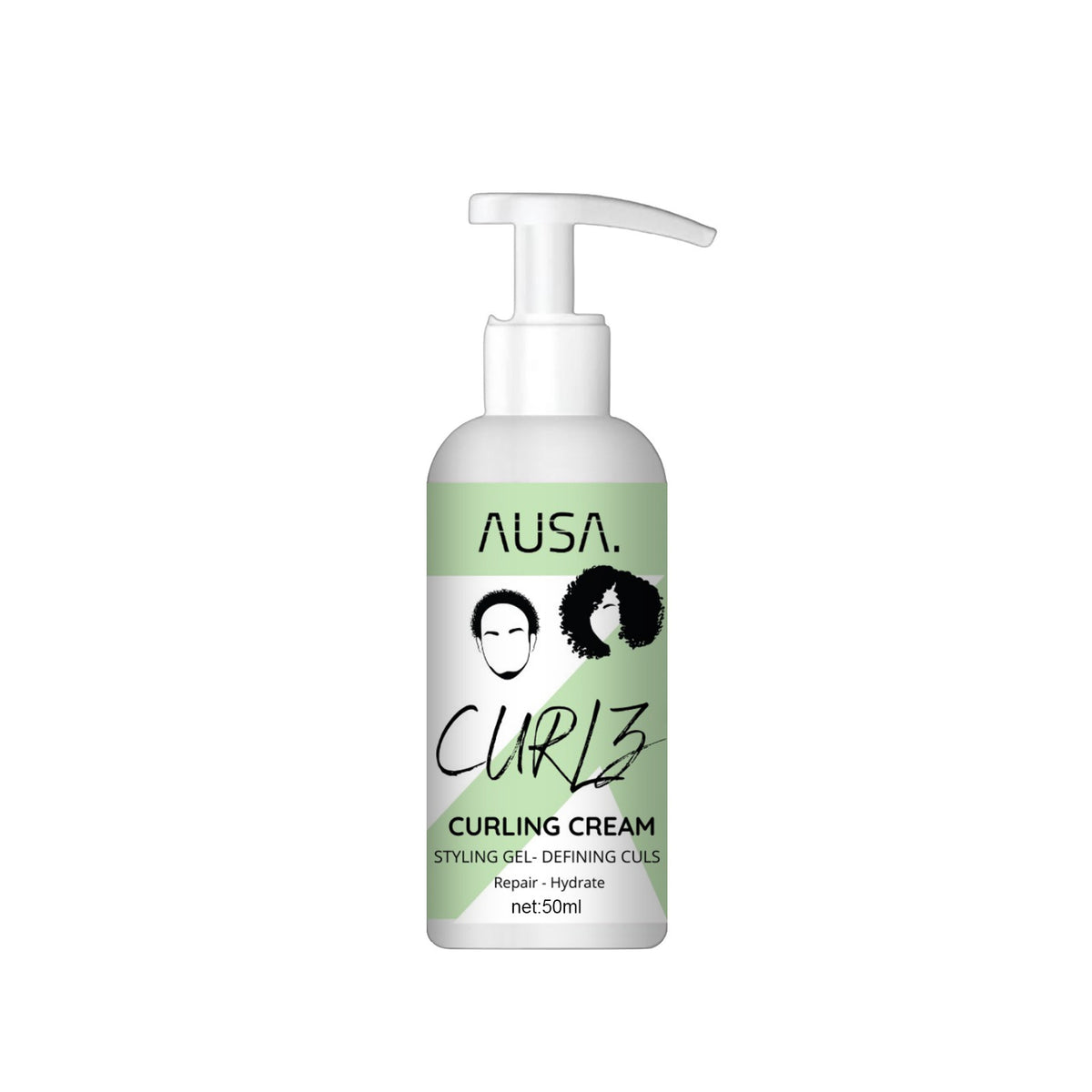 50ml Hair Curl Elastin Spray - Moisturizing & Protecting Hair Care