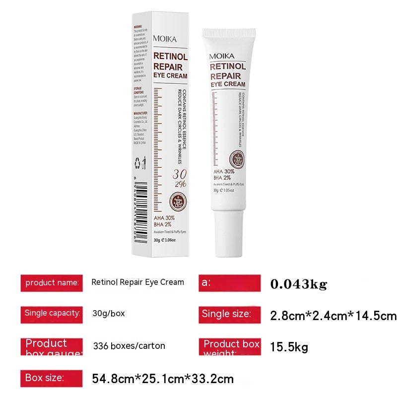 Retinol Eye Cream for Dark Circles - 30g Anti-Aging Facial Care
