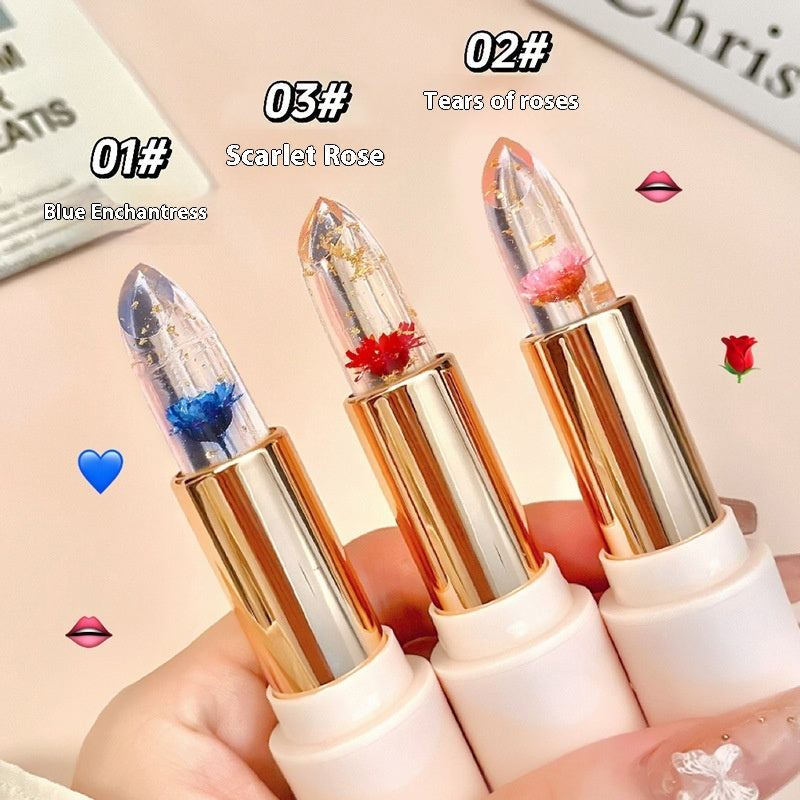 Moisturizing Lipstick with Lip Balm Function - Temperature Change Lip Color