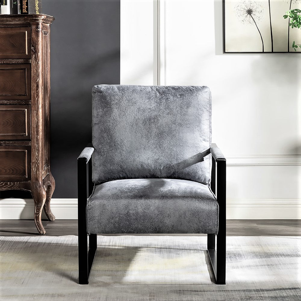 Direct Classic Mid Century Modern Accent Chair With Durable Square
