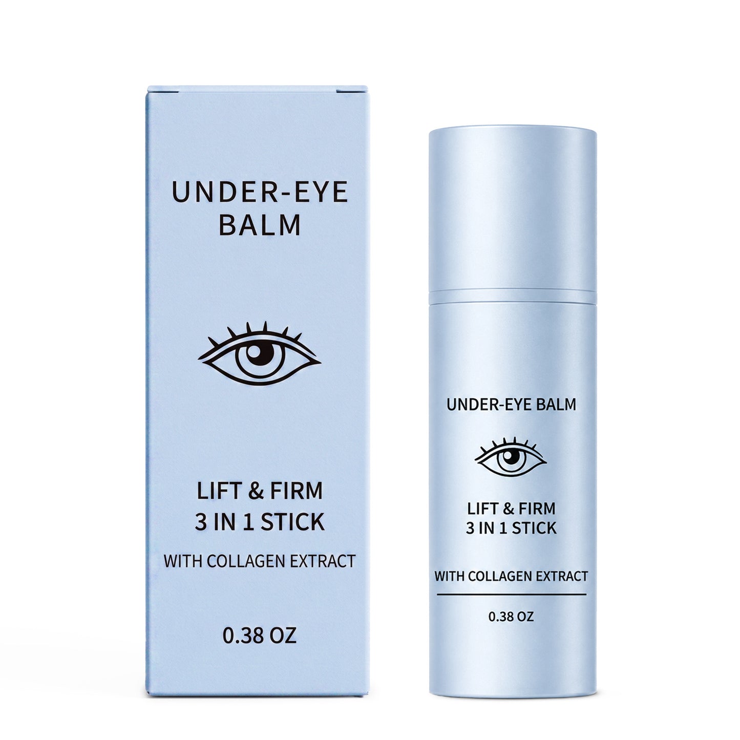 Lift & Firm Under-Eye Balm Stick 3-in-1 Collagen Eye Care 0.38 Oz