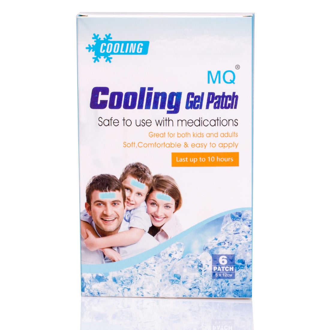 Cooling Gel Patches for Kids & Adults - 6pc Box