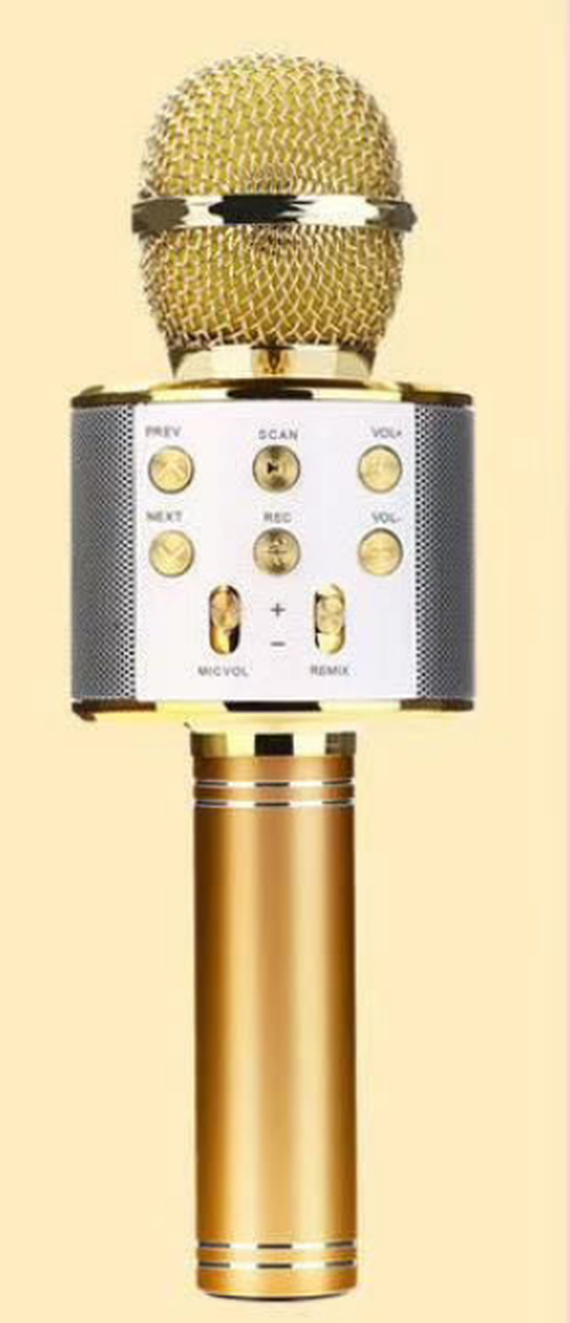 Wireless Bluetooth Karaoke Microphone Speaker for Singing & Party