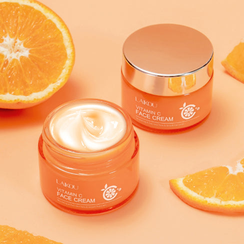 Vitamin C Face Cream Moisturizer for Skin Brightening - 50g Orange