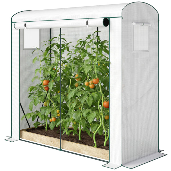 Mini Greenhouse Garden Bed with Waterproof Cover