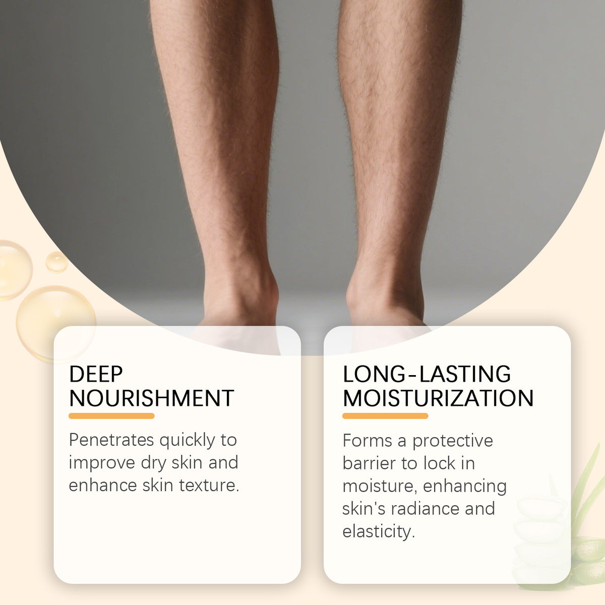 Hydrating Body Lotion for Dry Skin - Non-Greasy Moisturizer 100g