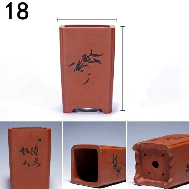 Purple Sand Flowerpot Tray for Yixing Pots - Garden & Home Storage