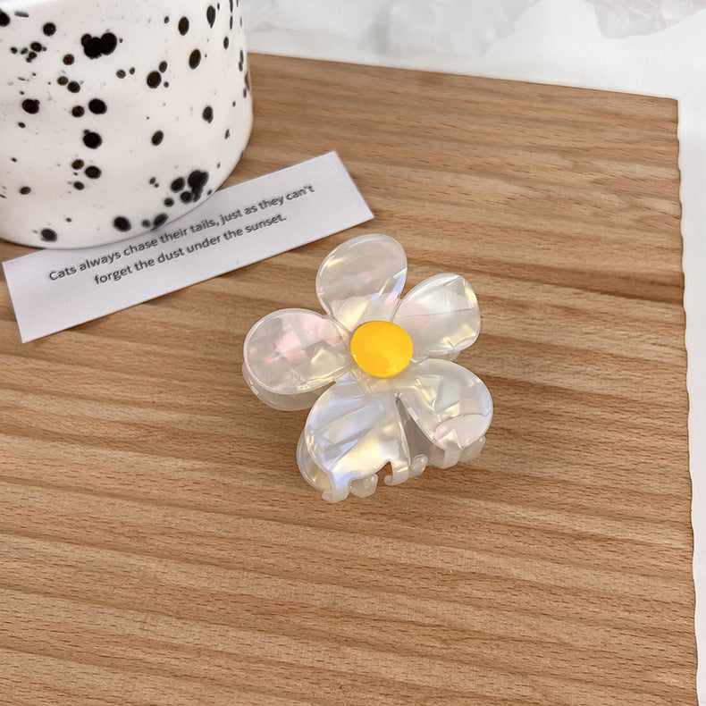 Korean Style Hair Clip - Geometric Acetate Hairpin