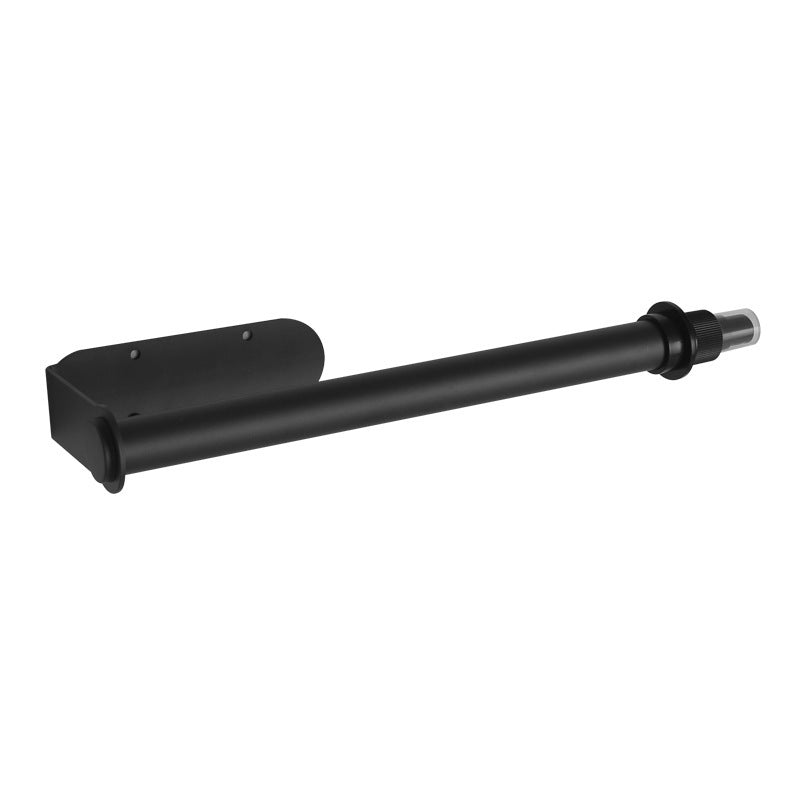 Punch-Free Stainless Steel Wall-Mounted Toilet Paper Holder - Modern Bathroom Storage