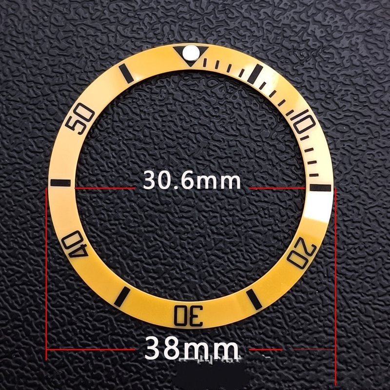 Ceramic GMT Watch Bezel Replacement Part for Watch Customization