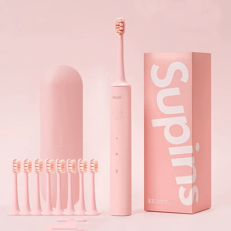 Rechargeable Sonic Electric Toothbrush for Couples Waterproof IPX7