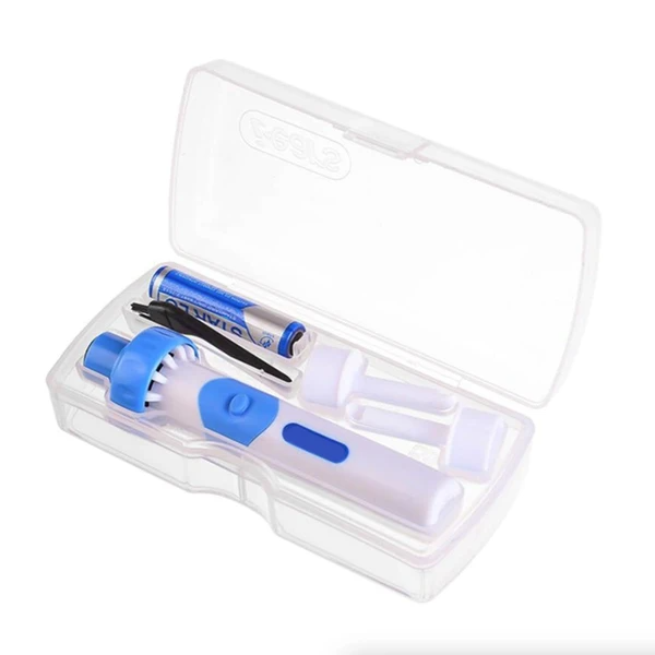 Electric Cordless Ear Wax Removal Kit with Soft Silicone Heads