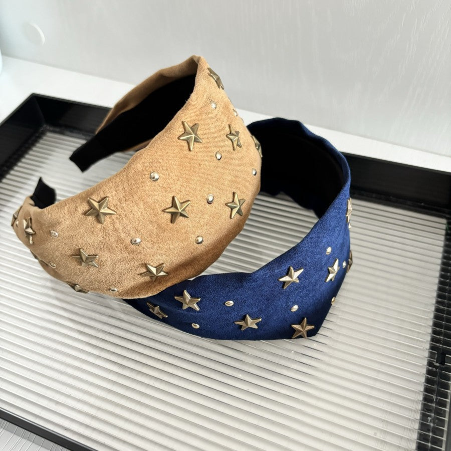All-Match Rivet Headband for Women - Simple, Stylish Hair Accessory