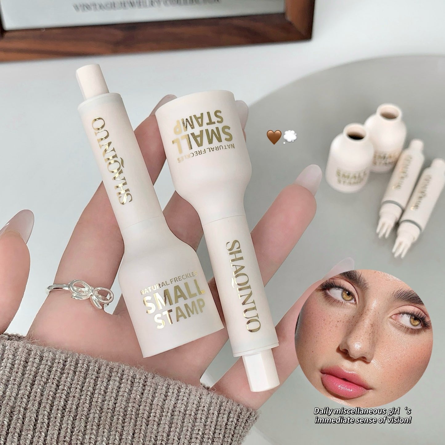 Natural Freckle Stamp for Spot Removal & Skin Brightening Waterproof Mini Tool