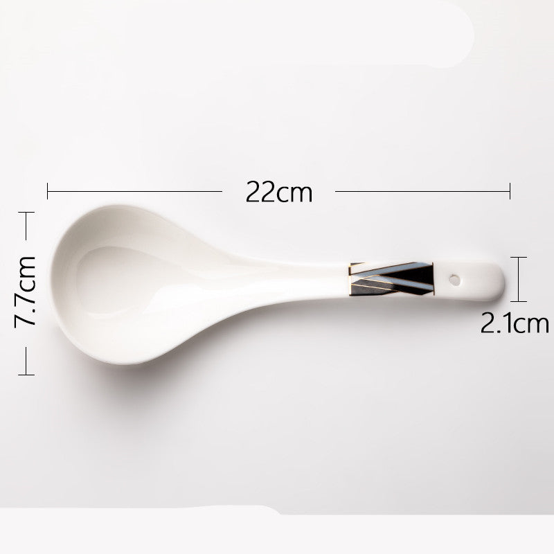 Nordic Style Bone China Dinnerware Set - Plates & Tableware for Home