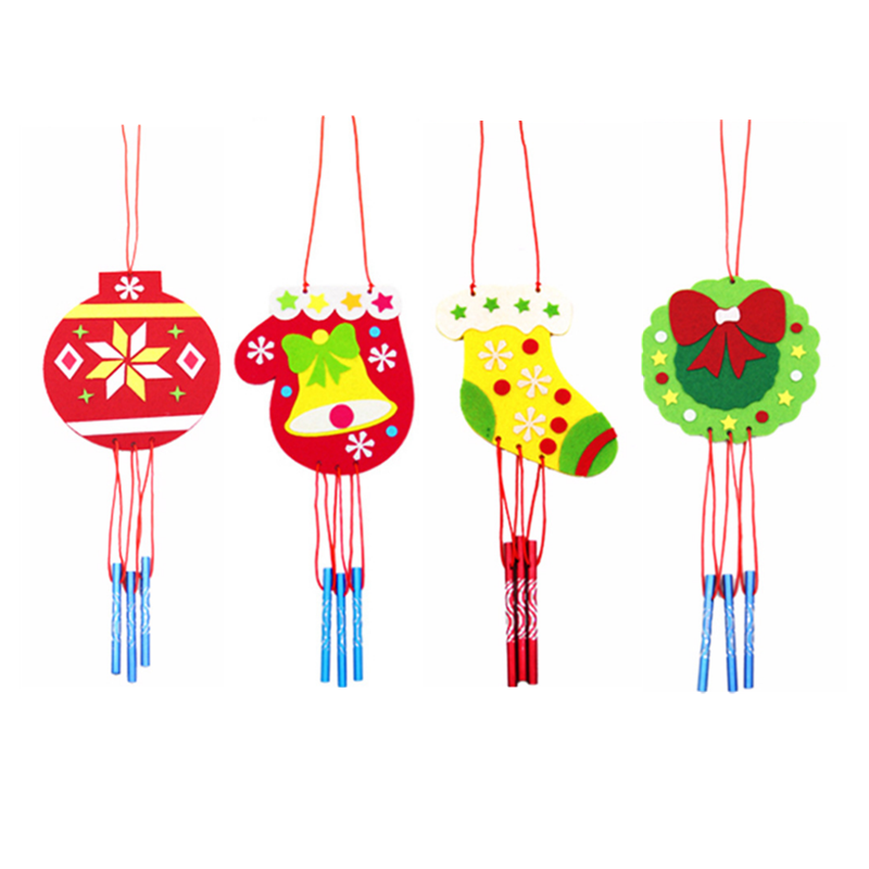 Christmas Wind Chime Decoration Pendant Nonwoven Festive Outdoor Decor