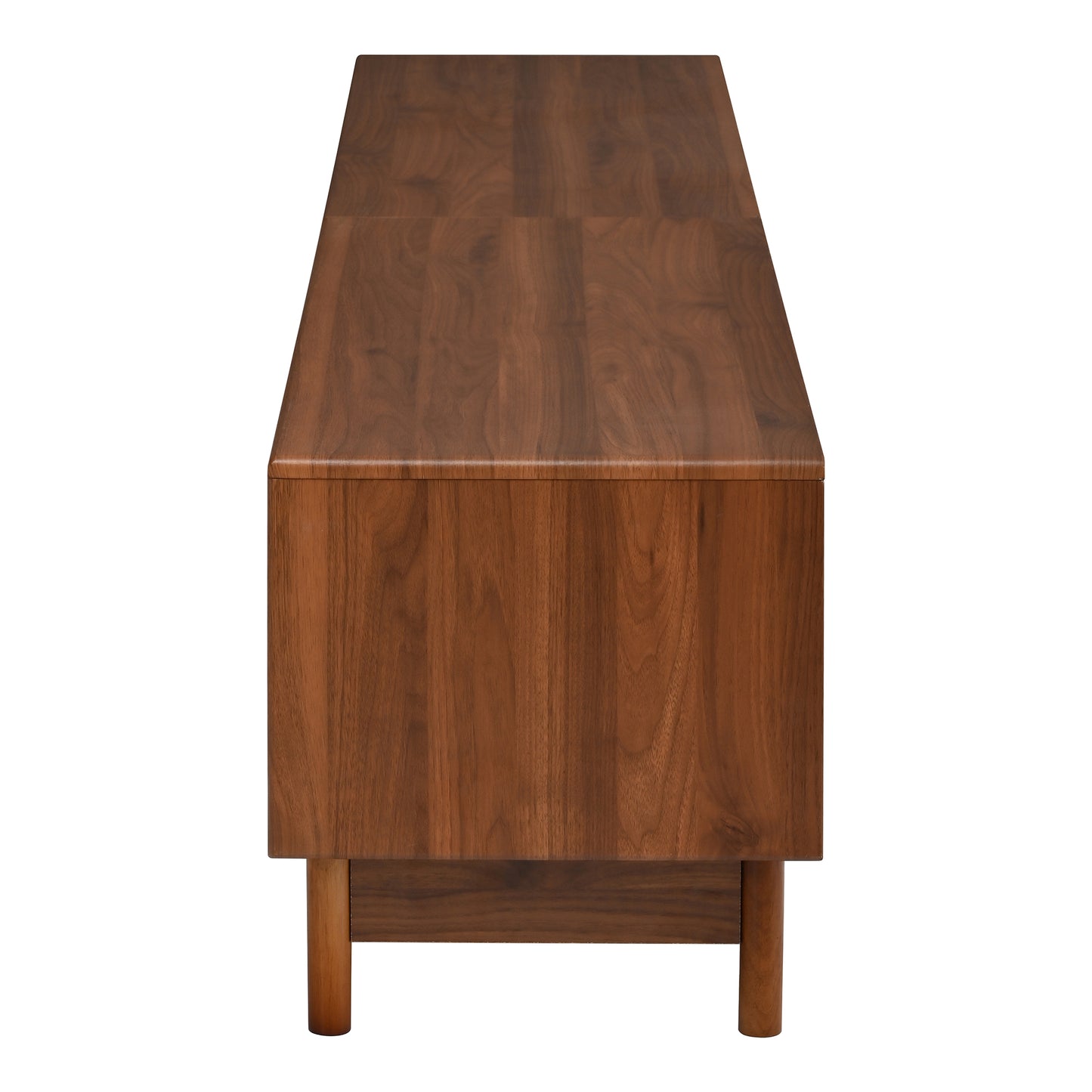 78 Inch TV Stand for Living Room - Modern Entertainment Center with LED Lights and Glass Drawers