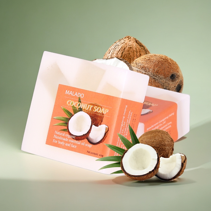 Coconut Granule Fruit Soap Bar - 100g